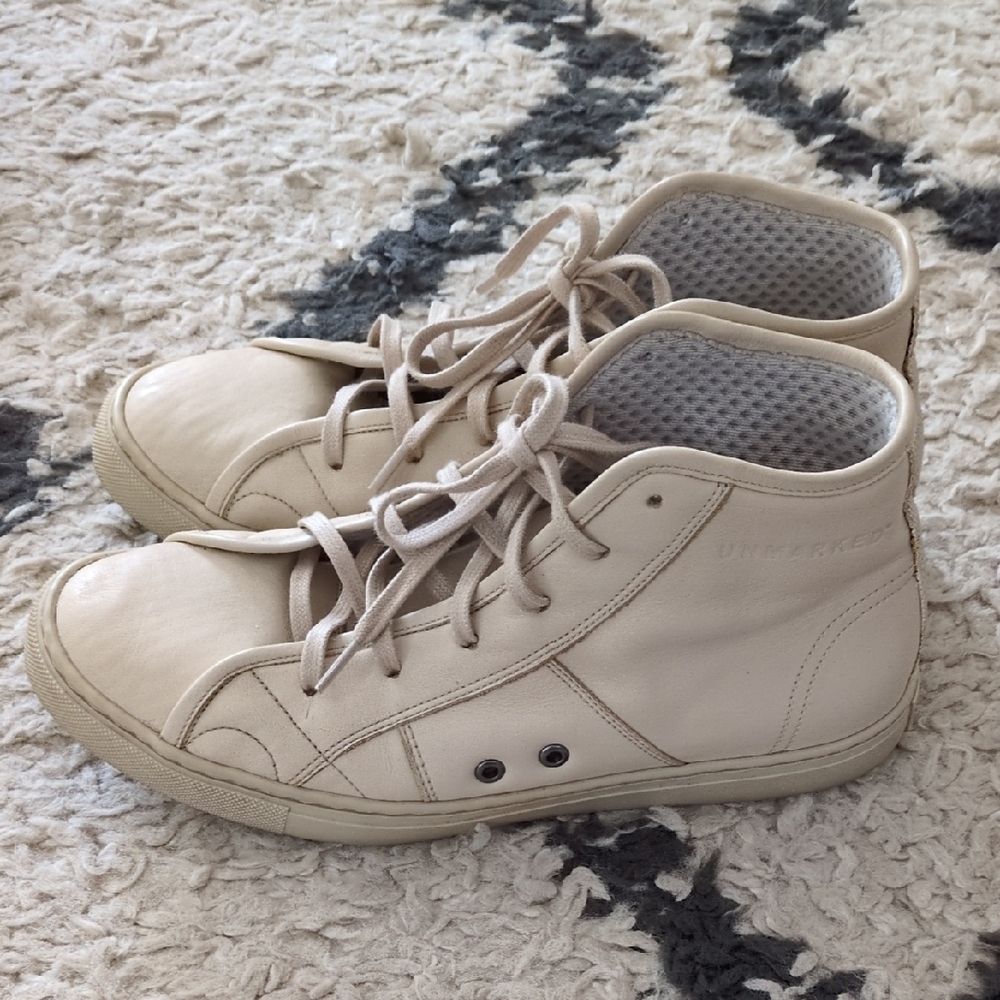 Unmarked Brand SF-ZERO Leather High-Top Sneakers Men's Size 8